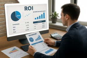 Como Medir o Retorno sobre Investimento em Marketing Digital – foco: ROI, marketing digital, métricas